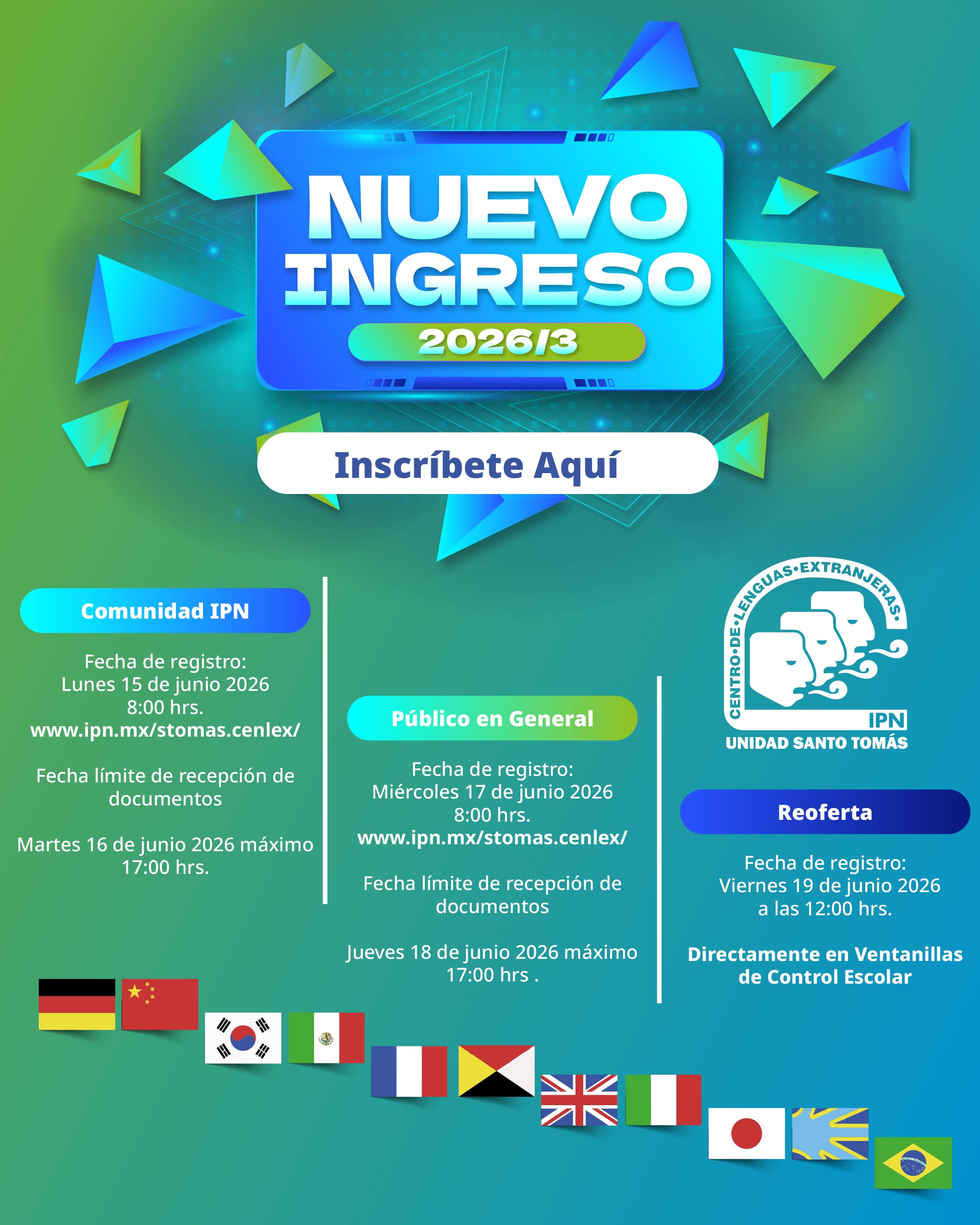 Nuevo Ingreso 2026/3